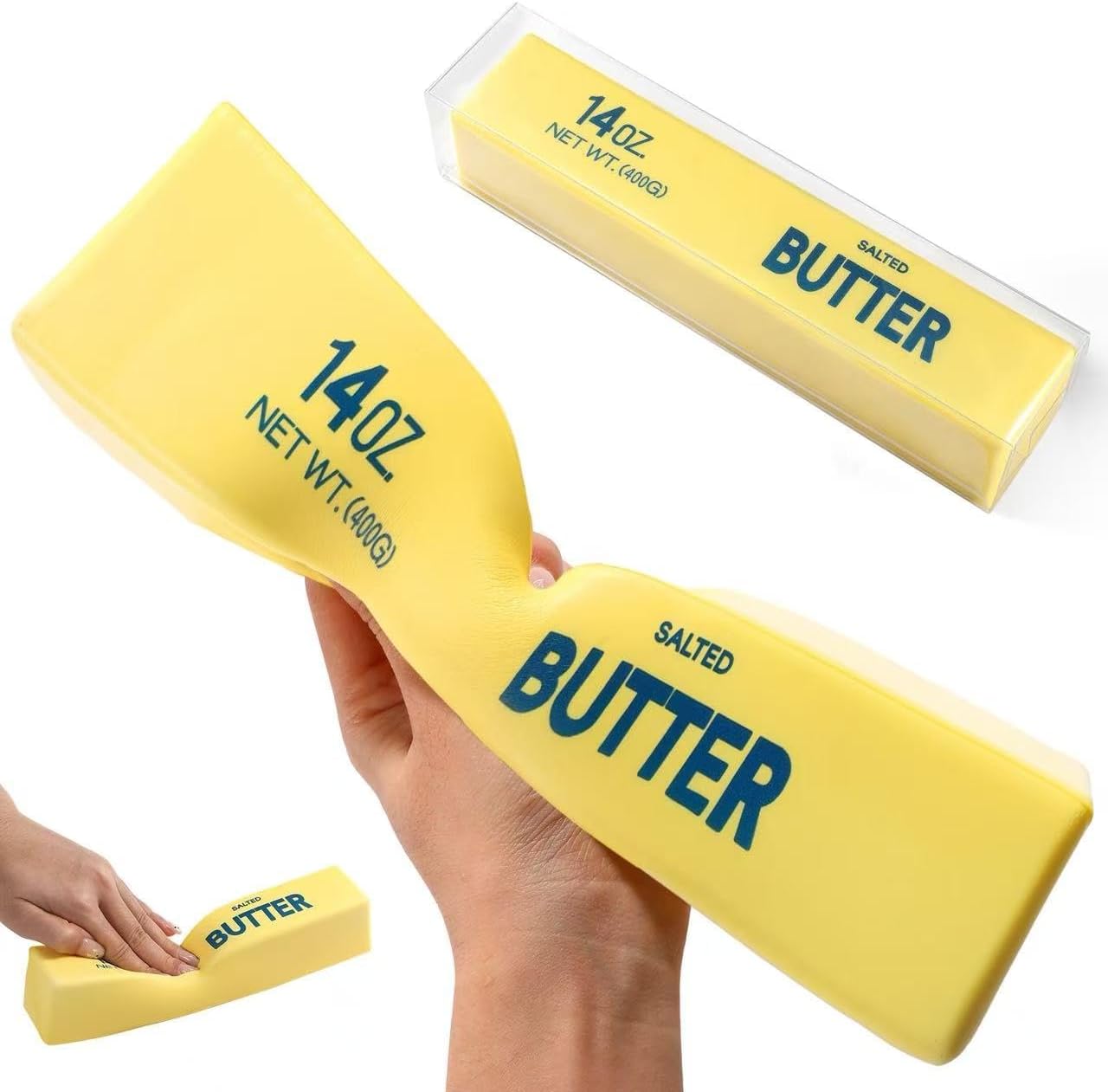 BIG SIZE Slow Rise Squishy Butter Stick – Soft Sensory Stress Relief Toy for Kids & Adults