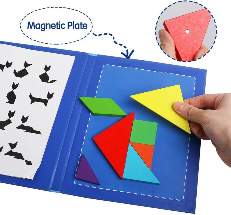 Tangram Magnetic Puzzle