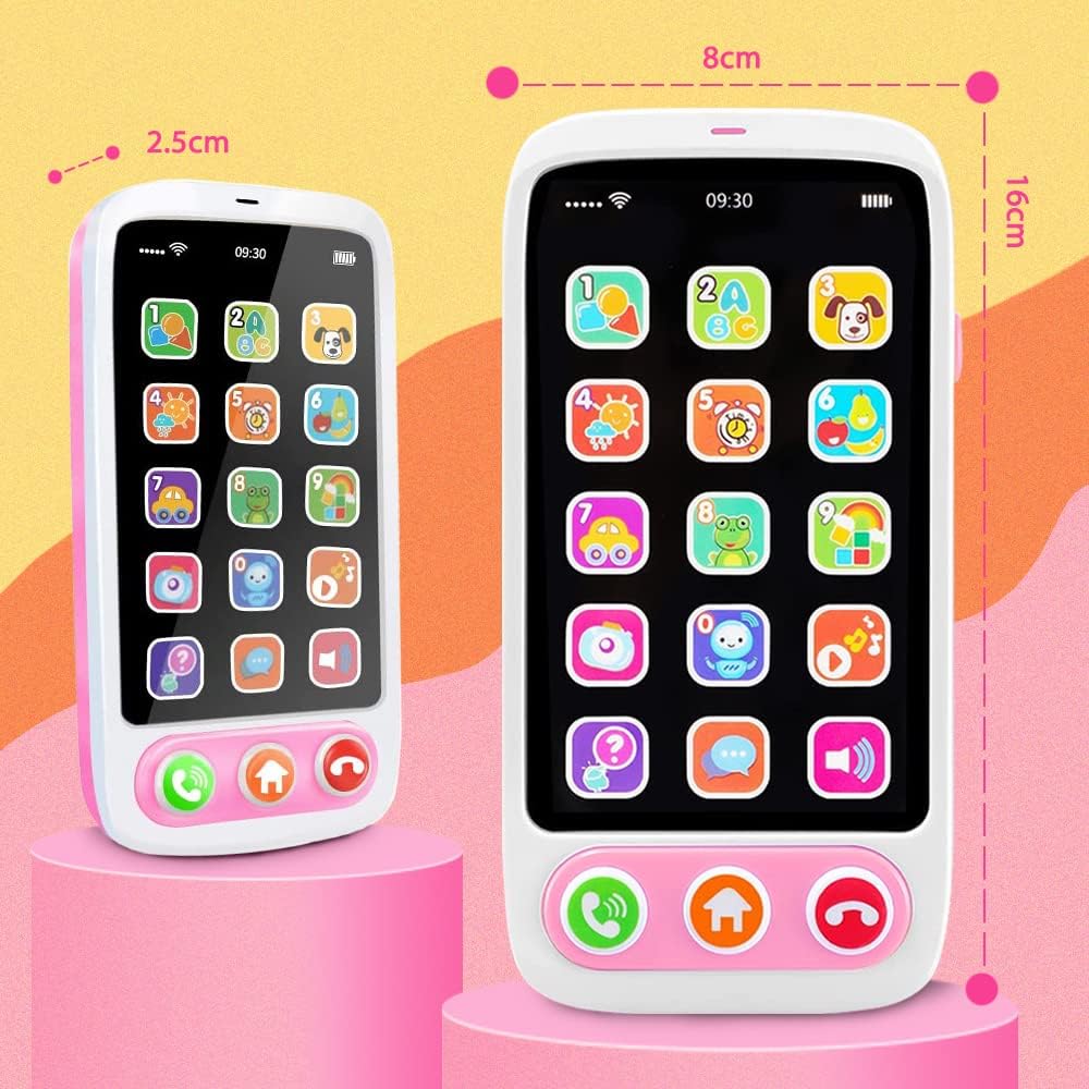 Interactive Learning Phone Toy | Educational Musical Phone for Babies & Toddlers