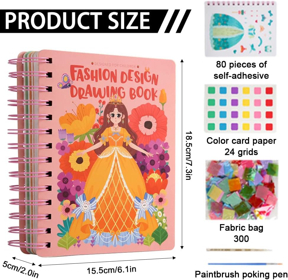 Creative 3-in-1 toy for developing girls' manual skills