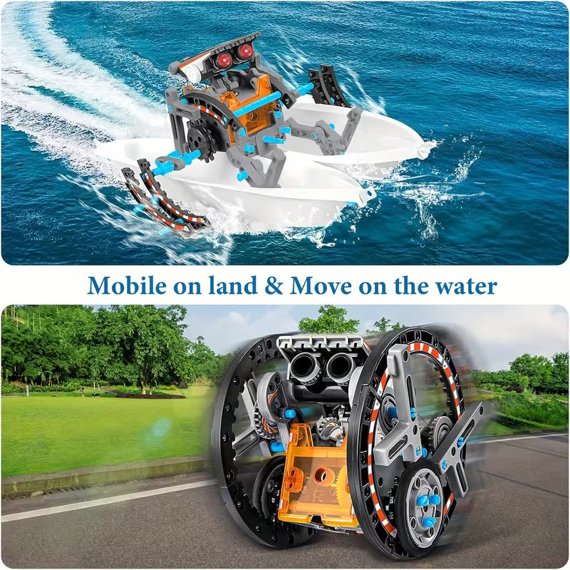 DIY Solar Robot Construction Kit