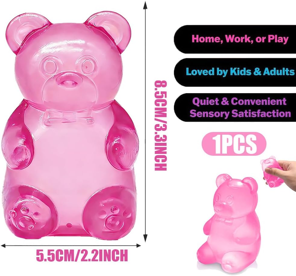 Set of 6 Mystery color  Squishy Toys