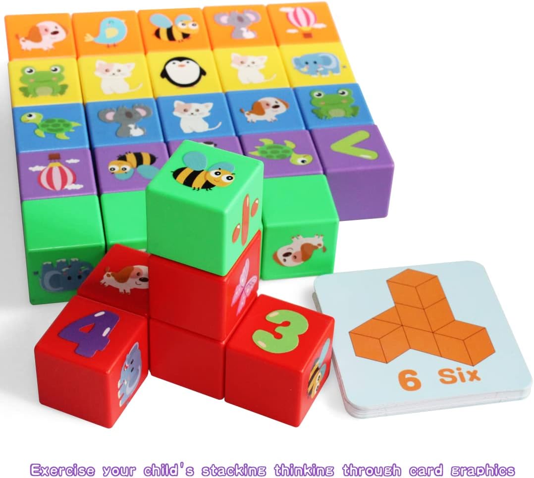 Colorful Building Blocks Set