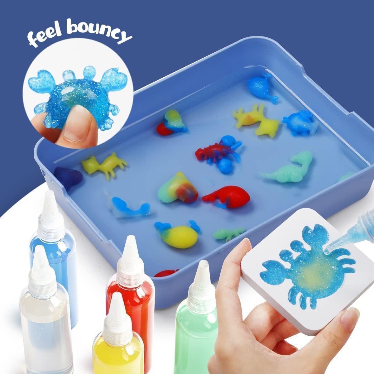 Magic Water Elf Maker Kit | DIY Water Creatures Sensory Craft Toy for Kids