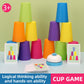 Stacking Cups Battle Game