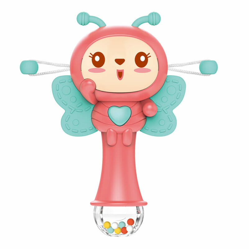 Rattle-Drum Baby Shake Stick – Infant Toys