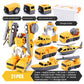 Magnetic Transformer Truck Engineering Car 21 pcs BIG SIZE