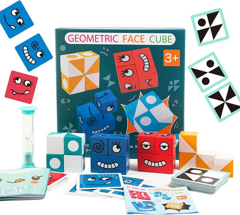 Cubes of faces and shapes