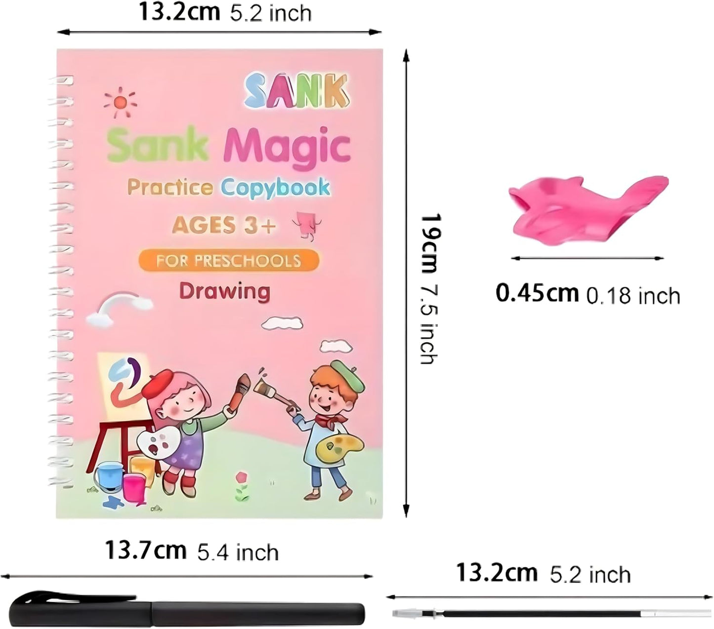Magic Handwriting Practice Book – English