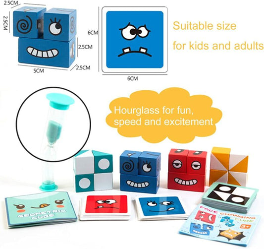 Cubes of faces and shapes