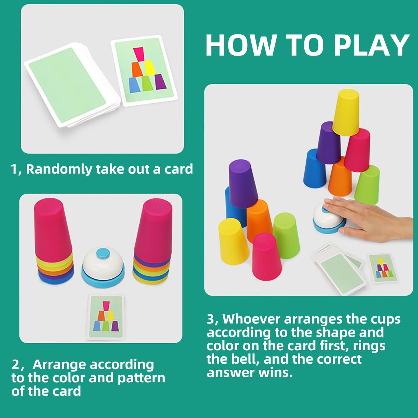Stacking Cups Battle Game
