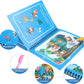 set of 6 Magic Water Coloring Book – Reusable Drawing Book for Kids