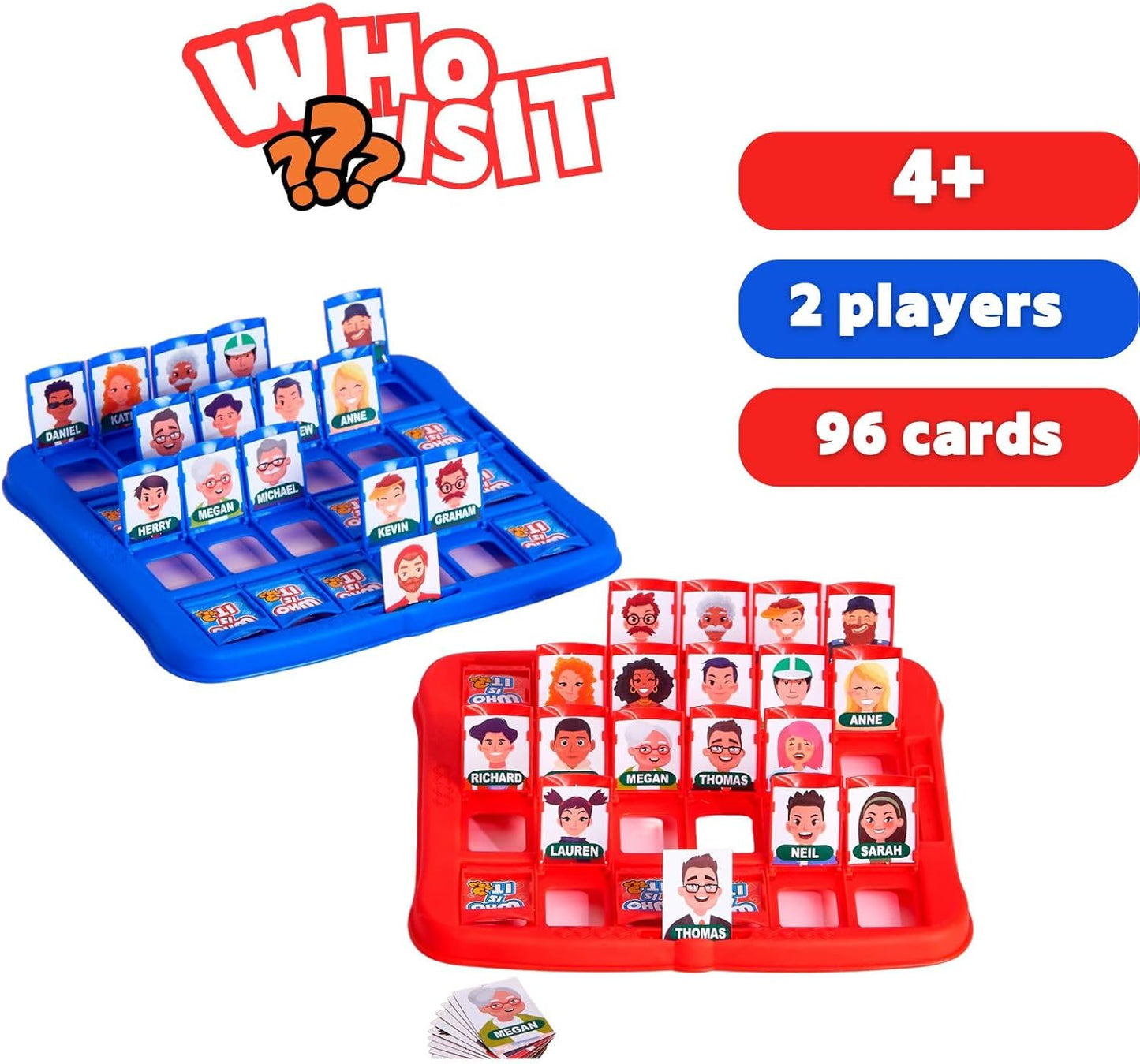 🎯 Who Is It? Family Guessing Board Game
