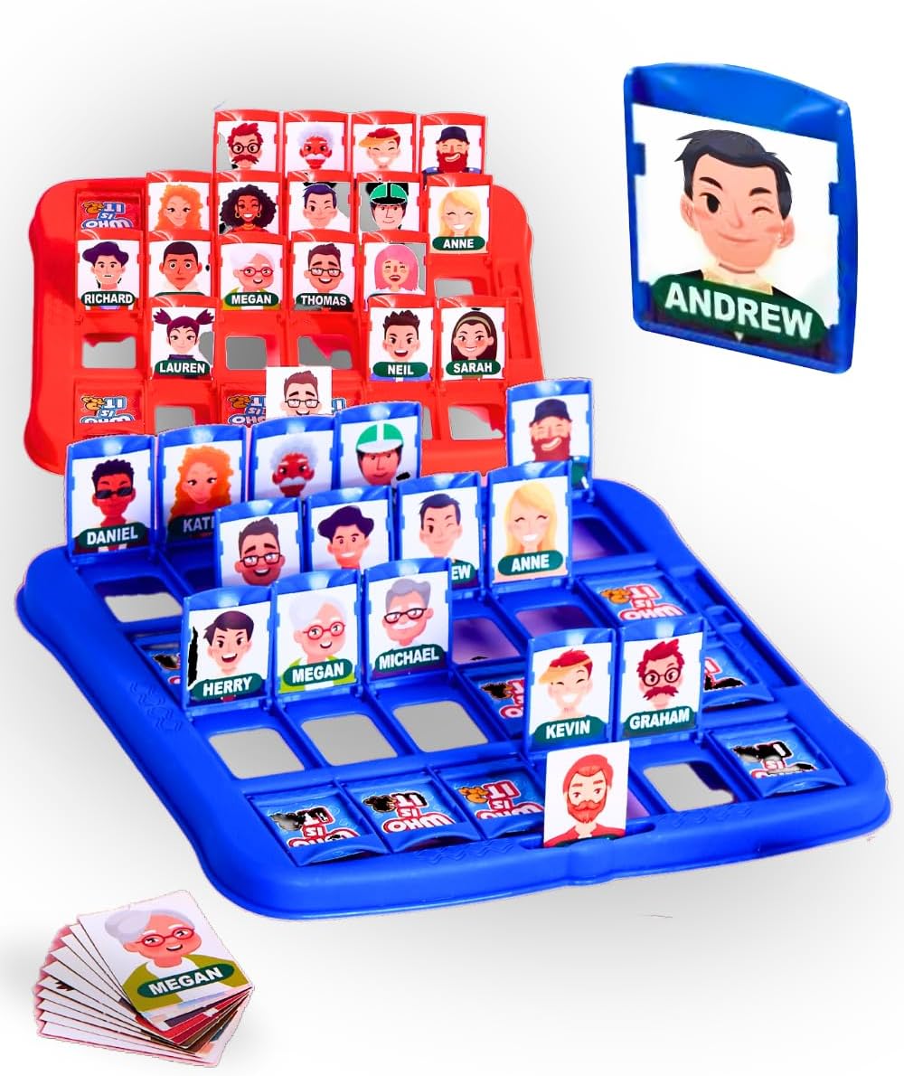 🎯 Who Is It? Family Guessing Board Game