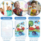 set of 6 Magic Water Coloring Book – Reusable Drawing Book for Kids