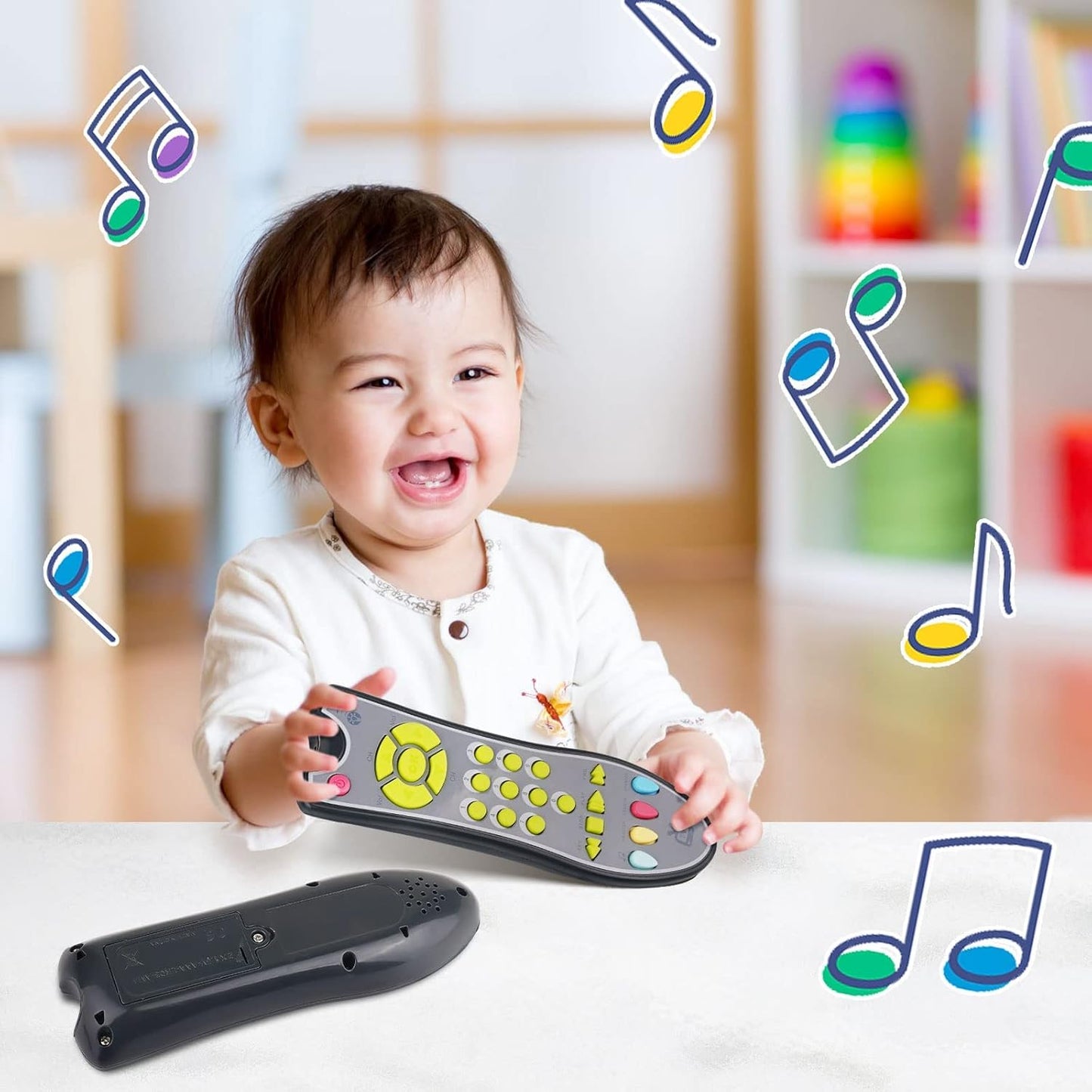 Baby Musical Remote Control Toy – Early Learning Fun for Toddlers