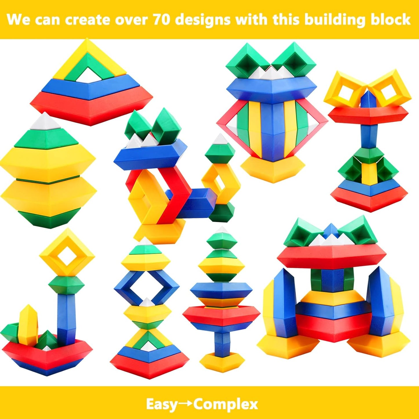 wooden Stacking Building Blocks