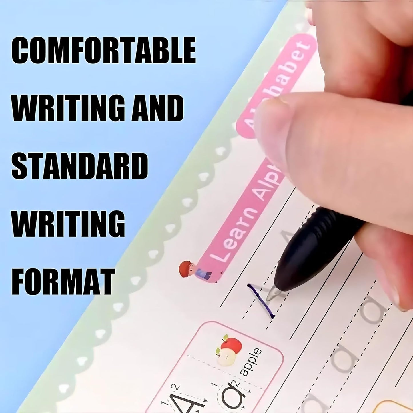 Magic Handwriting Practice Book – English