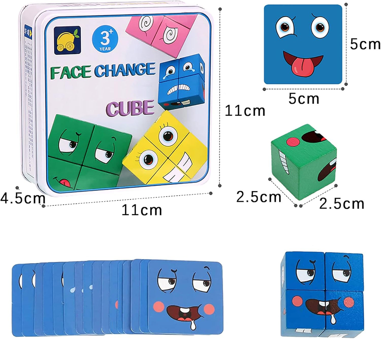 Face Change Rubik’s cube