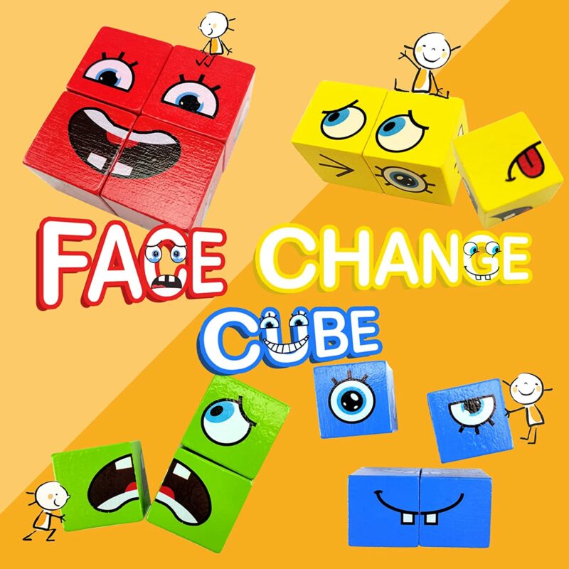 Face Change Rubik's cubecubeez