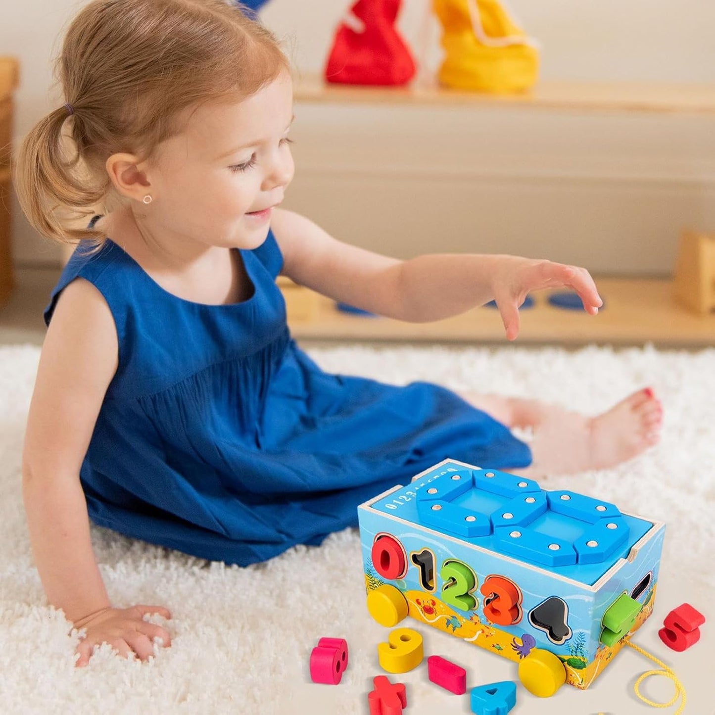 Digital building block car