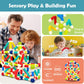 108 pcs Magnetic Building Telescopic STEM Set