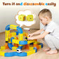 107 PCS building block track car
