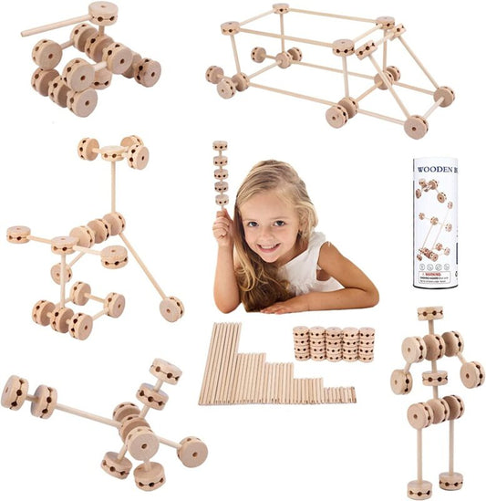 Sticks for building models and creativity