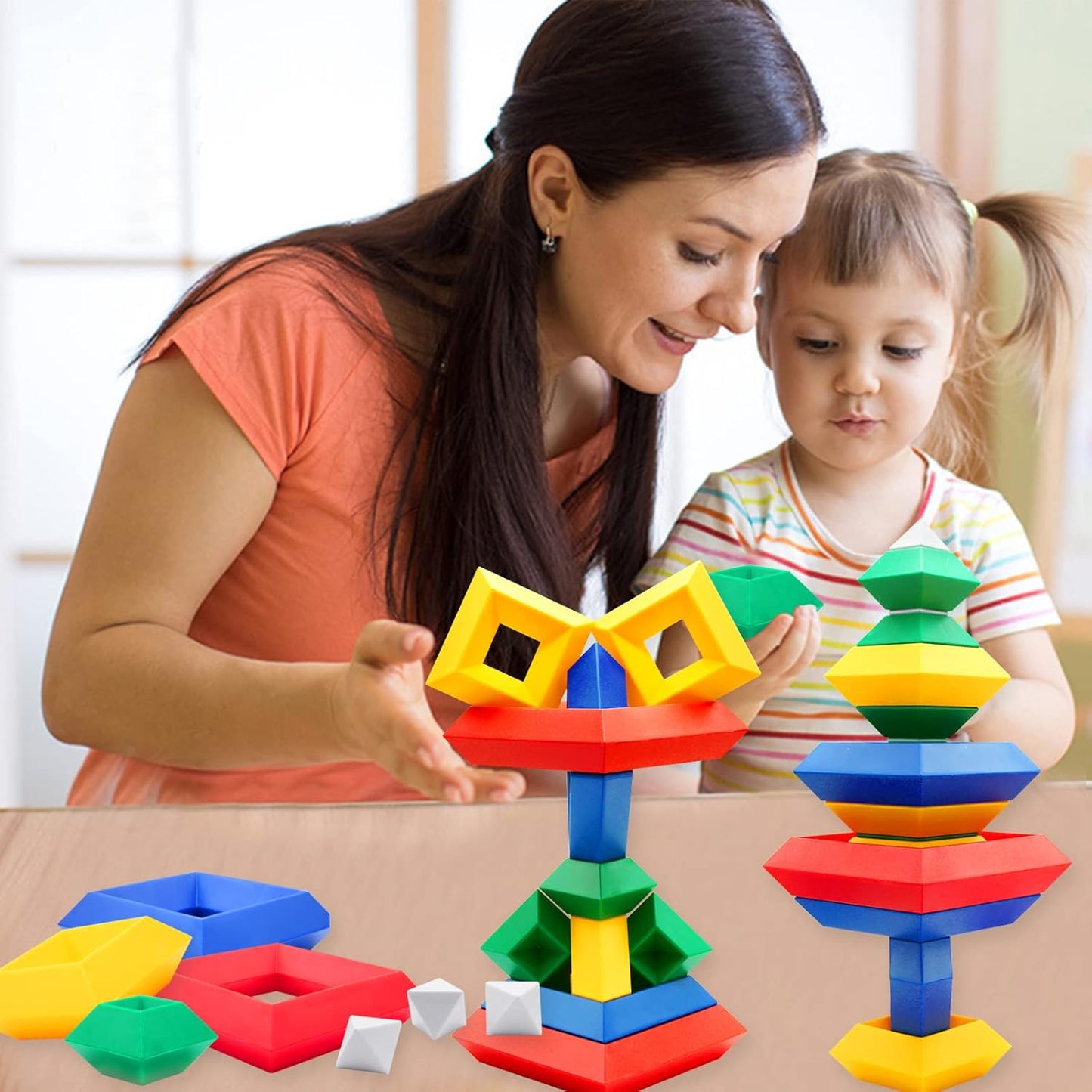 wooden Stacking Building Blocks