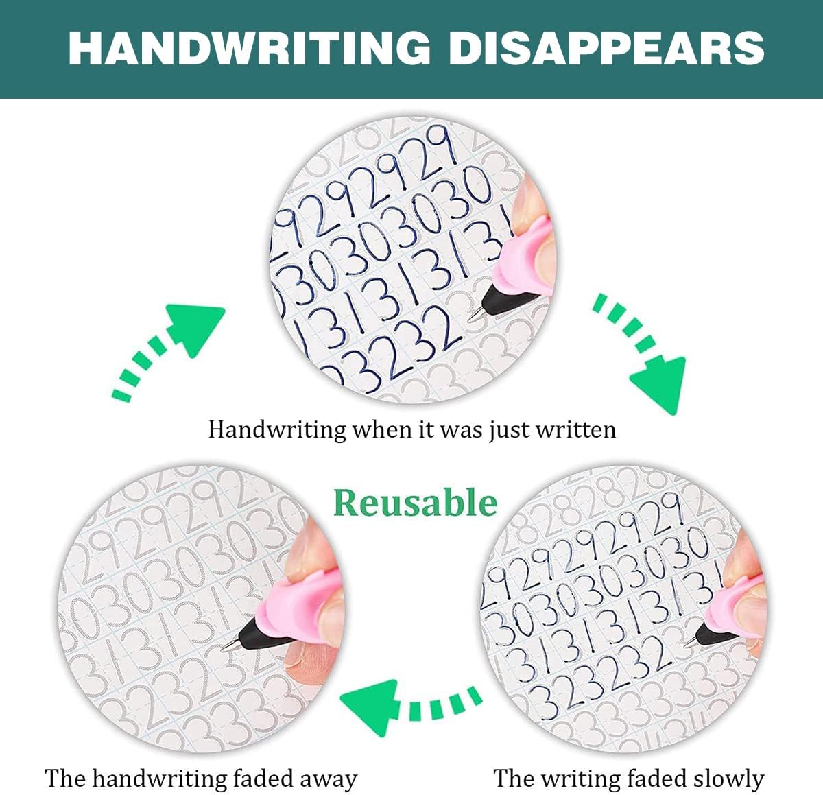 Magic Handwriting Practice Book – Arabic