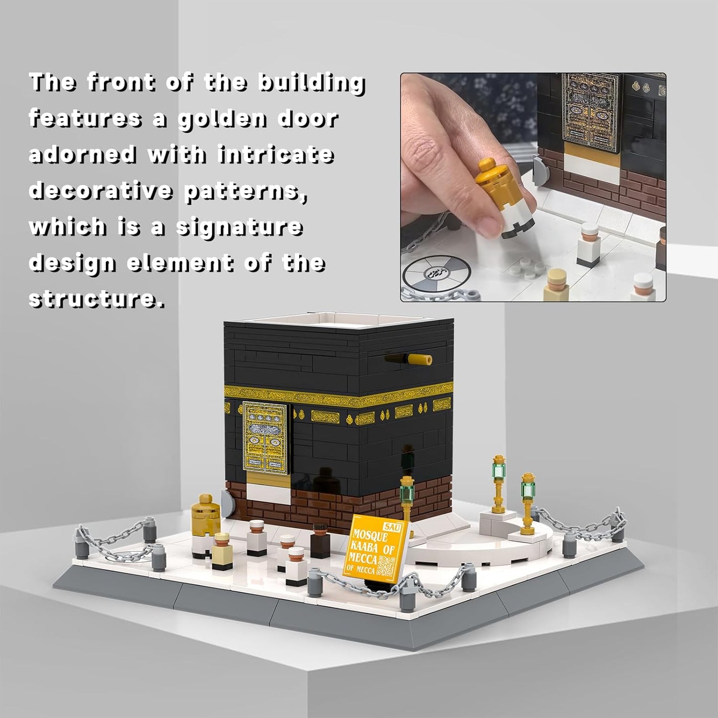 Kaaba Bricks Islamic Toy Building Blocks  446pcs