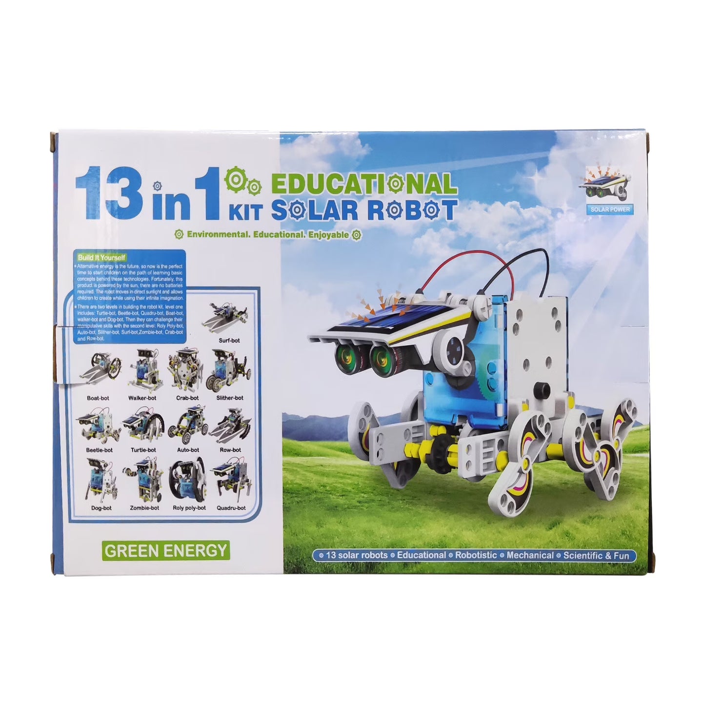 DIY Solar Robot Construction Kit