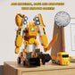 35 pcs , 8 in 1  Magnetic Transformer Truck Engineering car
