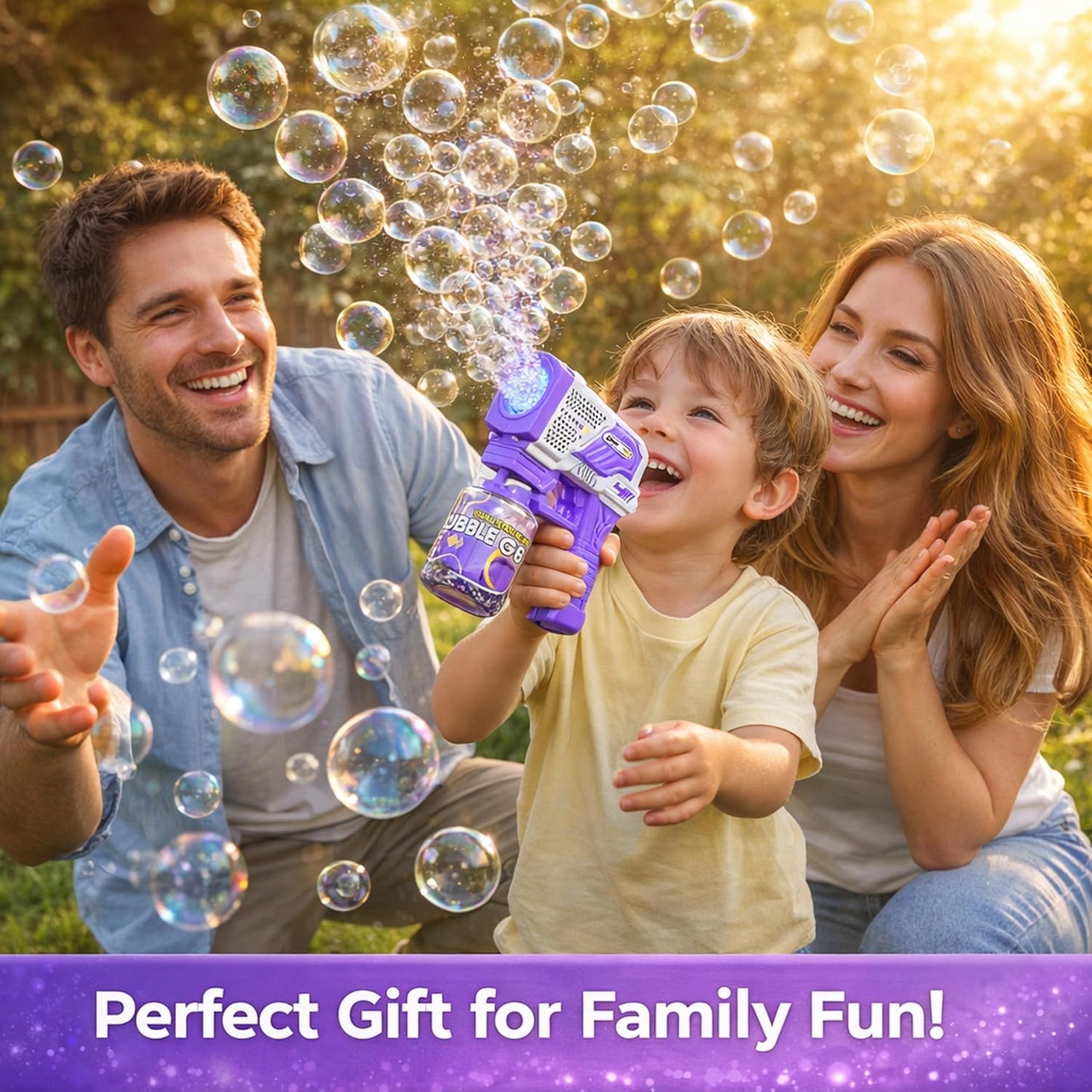 🫧 Magic Bubble Gun – Endless Fun for Kids & Family!