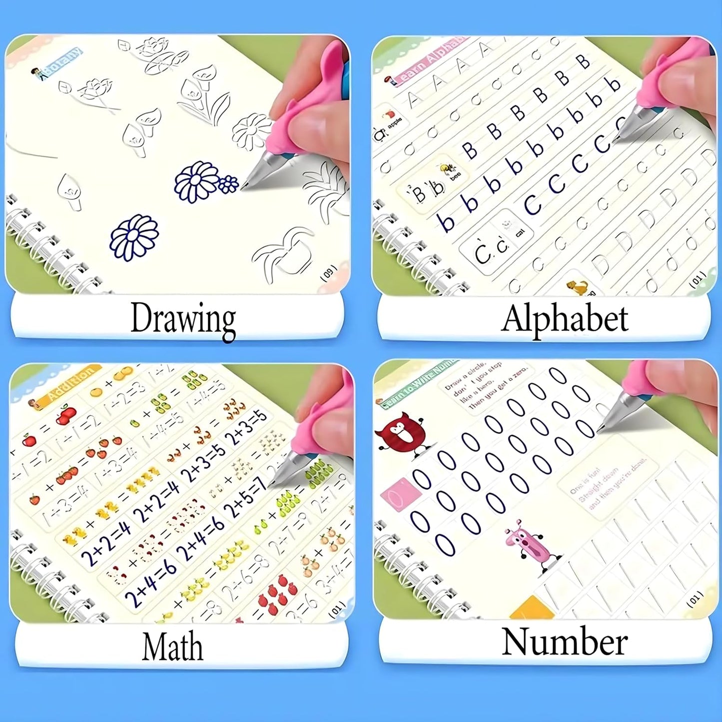 Magic Handwriting Practice Book – English