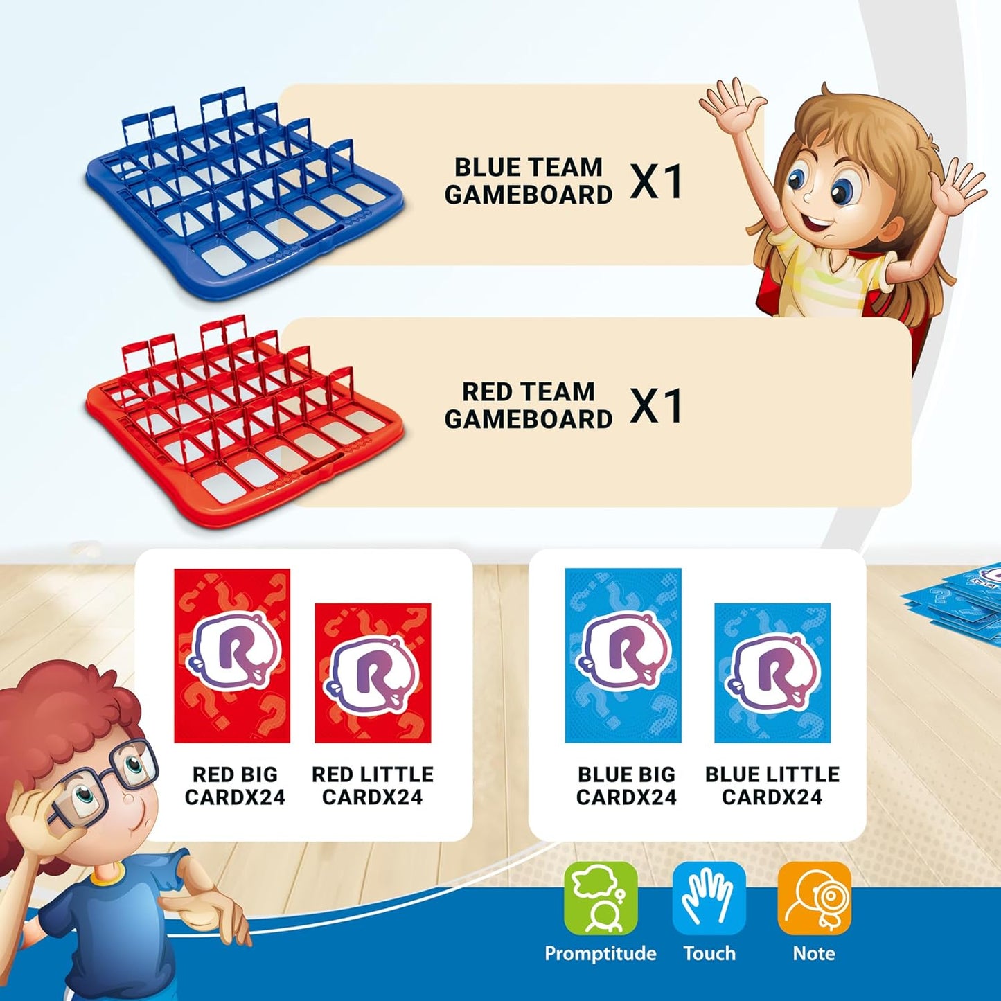 🎯 Who Is It? Family Guessing Board Game