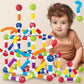 108 pcs Magnetic Building Telescopic STEM Set