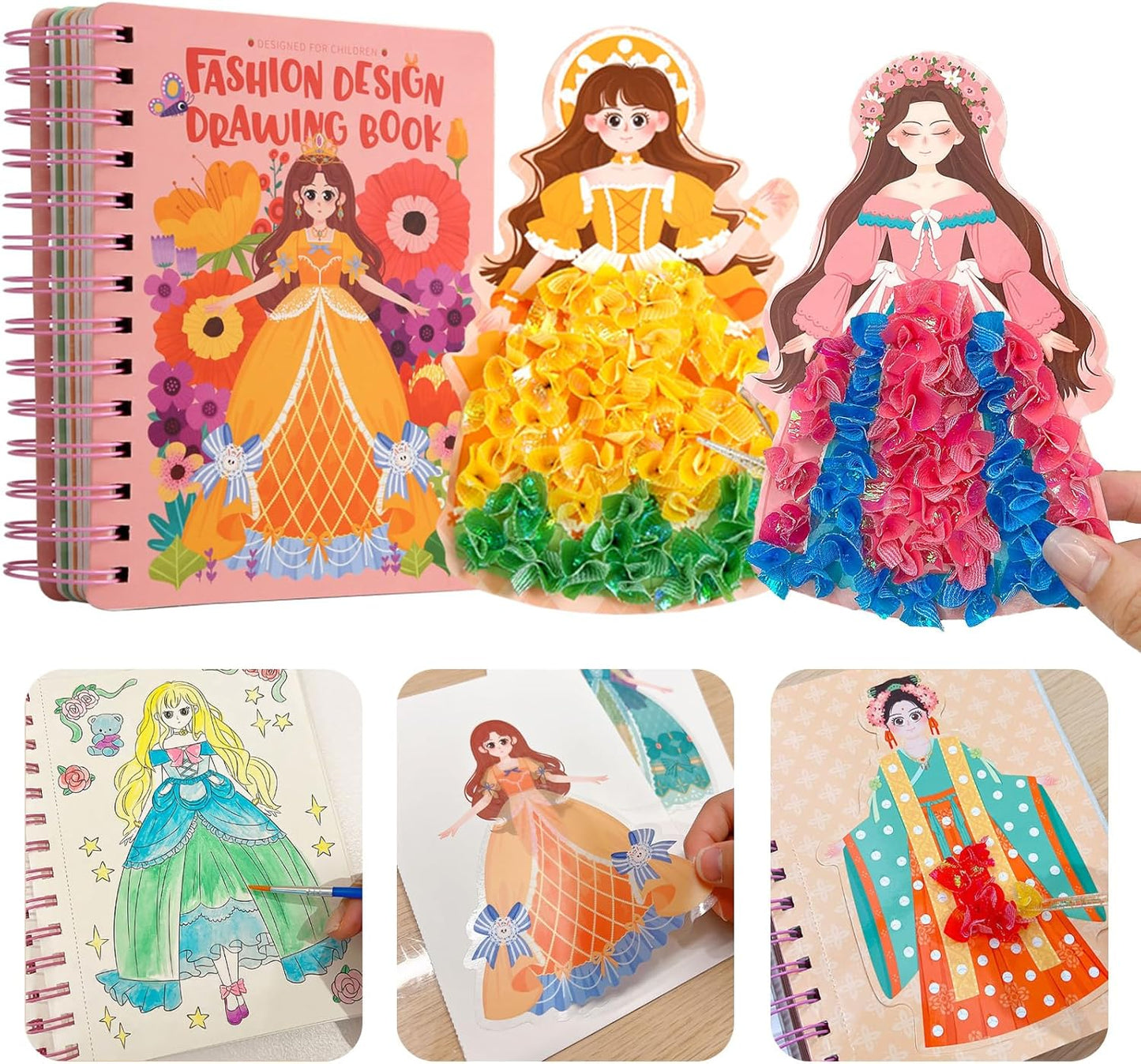 Creative 3-in-1 toy for developing girls' manual skills