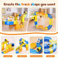 107 PCS building block track car