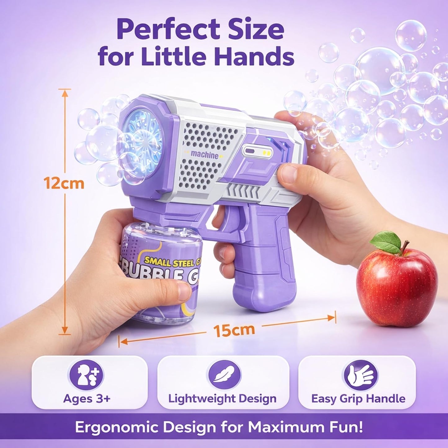 🫧 Magic Bubble Gun – Endless Fun for Kids & Family!