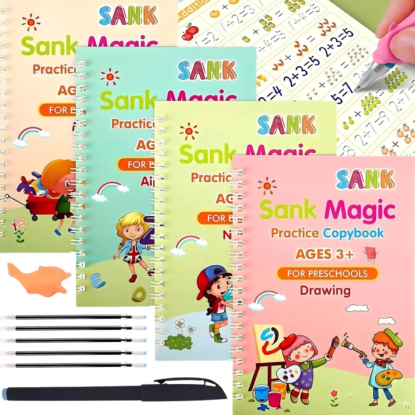 Magic Handwriting Practice Book – English