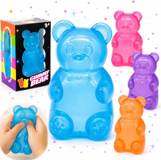 Gummy Bear Squishy Toy – Stress Relief Squeeze Toy