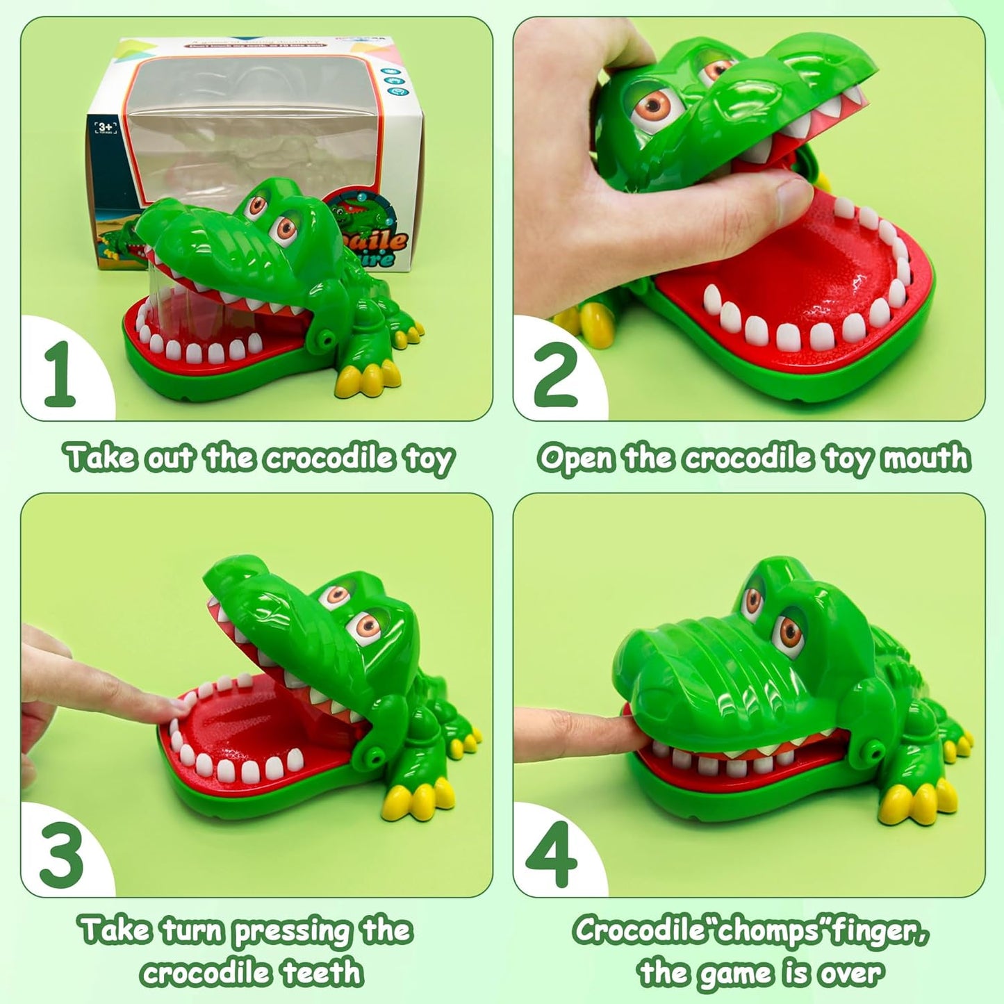 🐊 Crocodile Dentist Bite Game