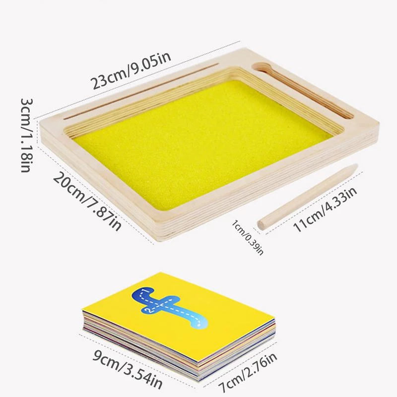 Wooden sand basin