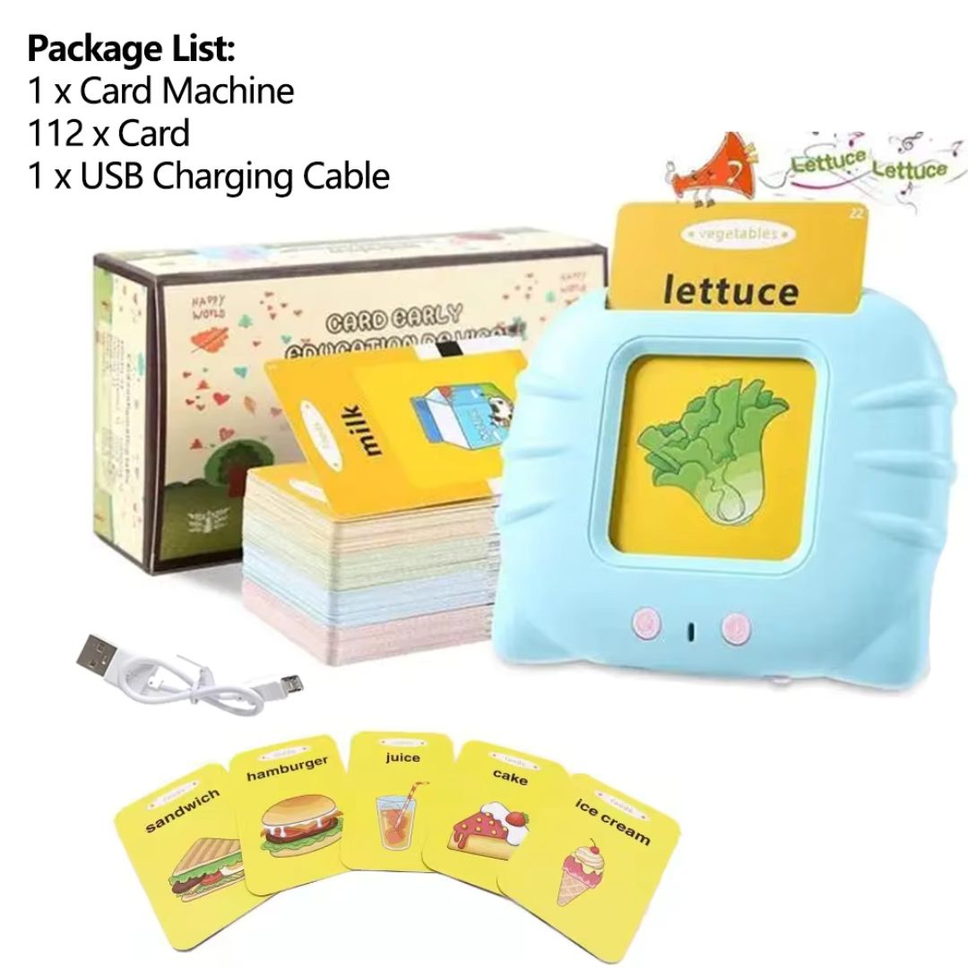 Talking Flash Cards – Rechargeable Learning Toy