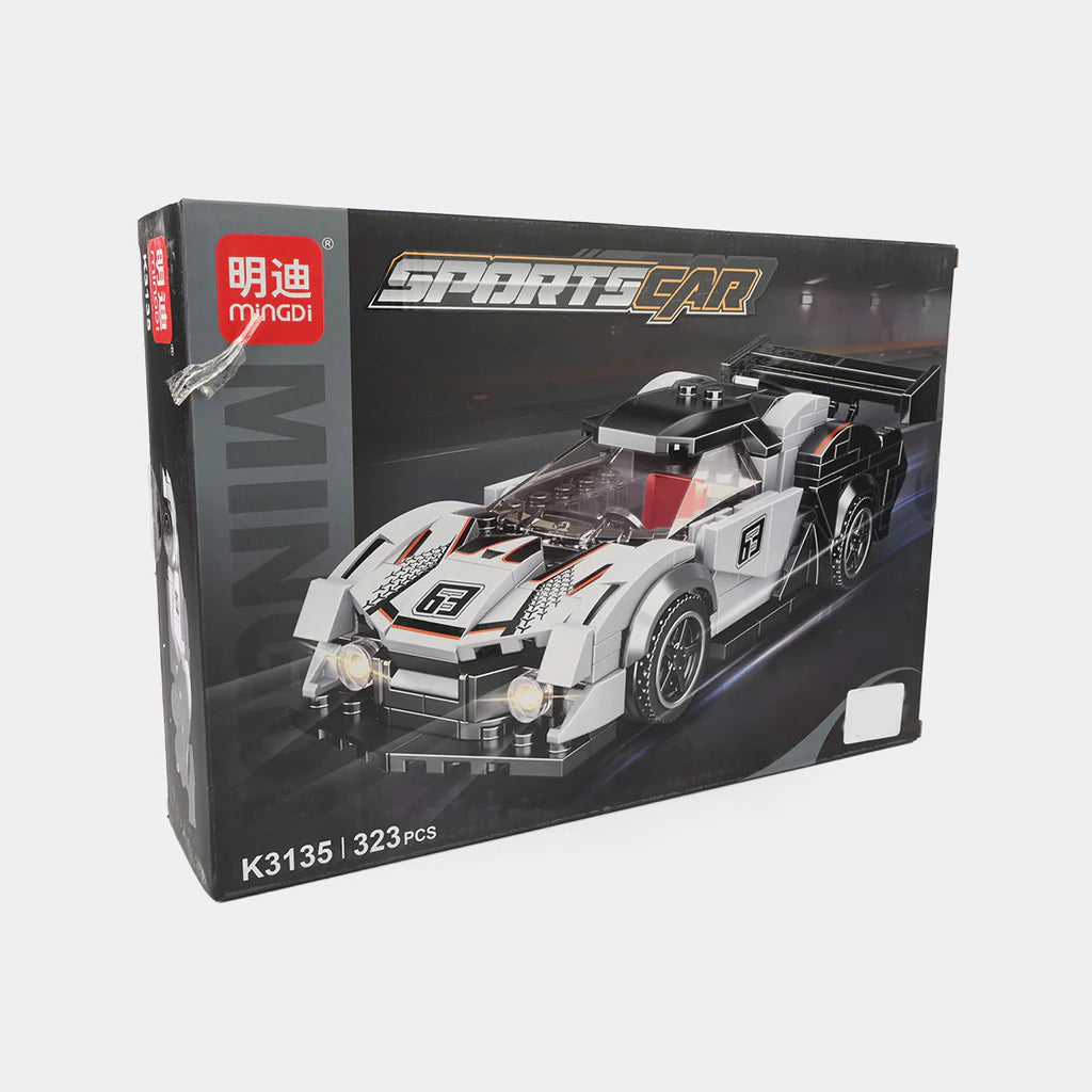 Racing Car Building Block Set 323 Pcs