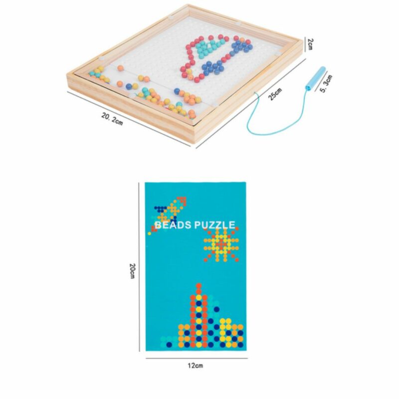 Magnetic ball puzzle