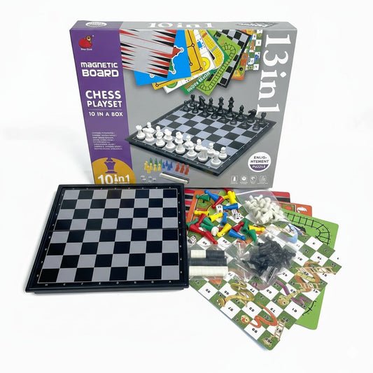 🎲 13-in-1  Family Board Game Set