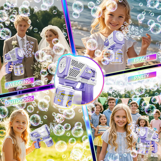 🫧 Magic Bubble Gun – Endless Fun for Kids & Family!