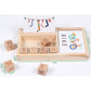 English Cardboard Puzzle Word Spelling Game